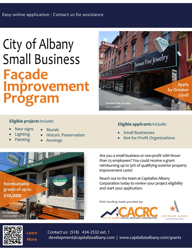 Small business facade improvement program